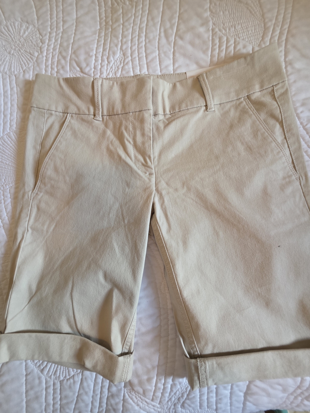 Classic Women's Beige Chino Shorts